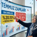 Temmuz emekli maaş zamları